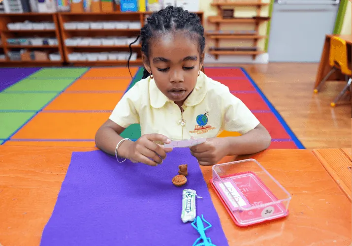 Pre-Primary program at Primanti Montessori Academy, Whittier